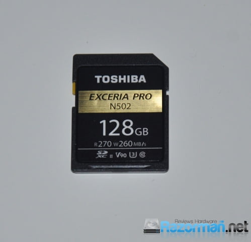 Review Toshiba Exceria Pro N502 128 GB 7