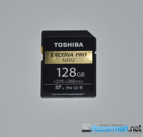 Review Toshiba Exceria Pro N502 128 GB 6