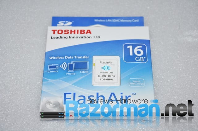 Review Toshiba FlashAir 16 GB W02 12