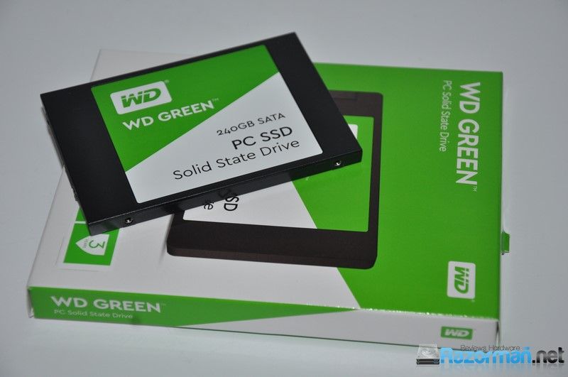 Review WD Green SSD 240 GB 523