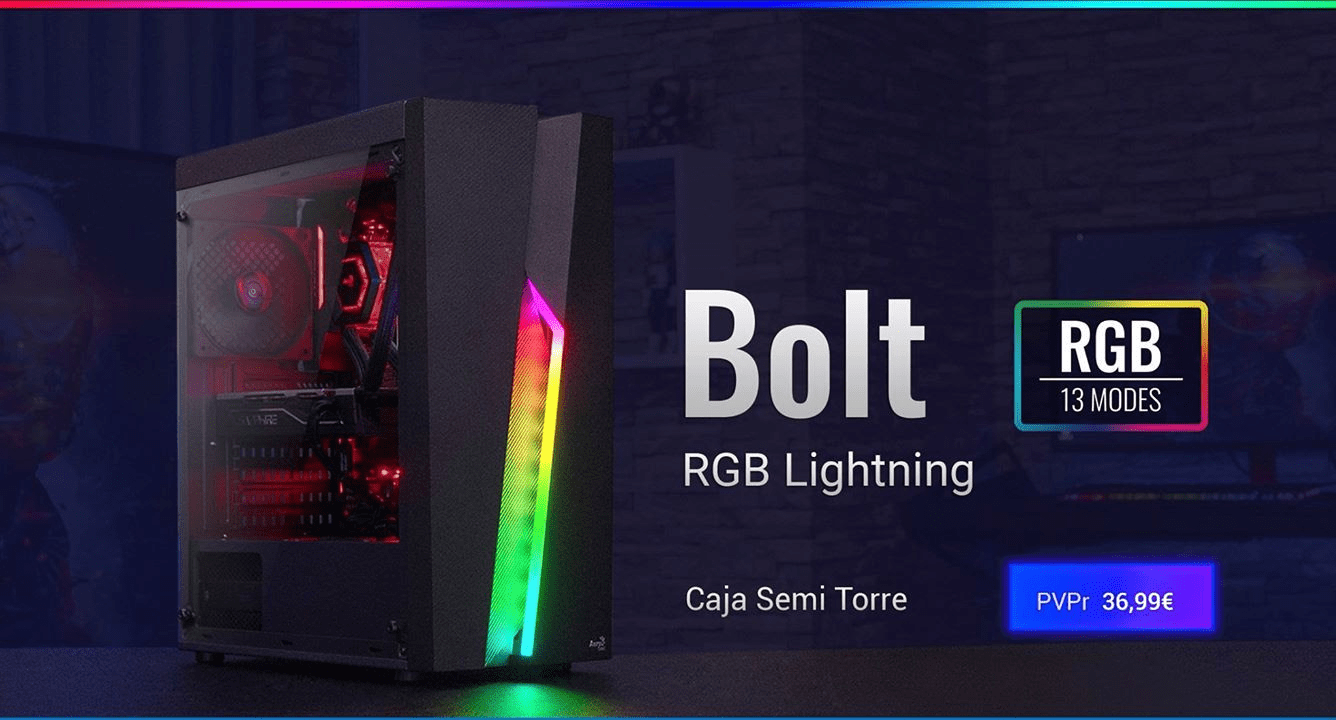 BOLT: la nueva apuesta RGB de Aerocool 8