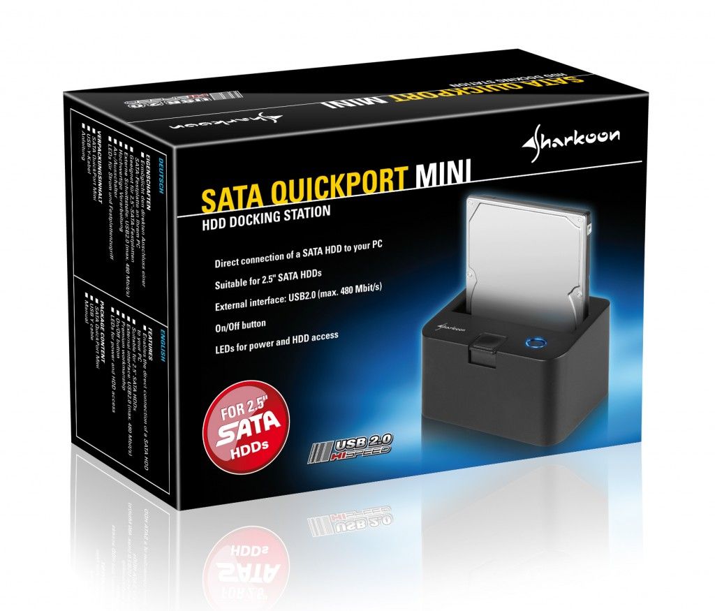 big_QP_mini_USB2_package Review Sharkoon SATA Quickport MINI 1