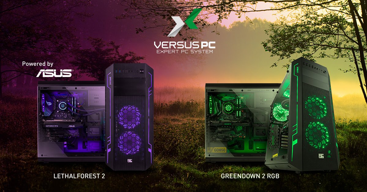 LethalForest 2 y GreenDawn 2, los nuevos ordenadores de Versus PC 6