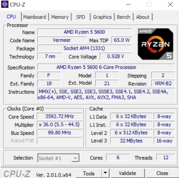 Review AMD Ryzen 5 5600 14