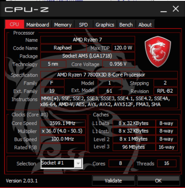 Review AMD RYZEN 7 7800X 3D 16 Review AMD RYZEN 7 7800X 3D 16