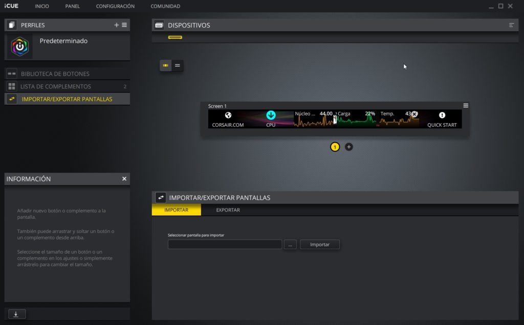 Review Corsair ICue Nexus 27