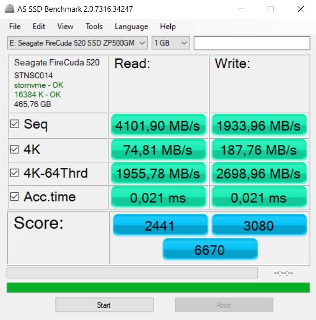 Review Seagate Firecuda 520 500 GB 15 Review Seagate Firecuda 520 500 GB 14