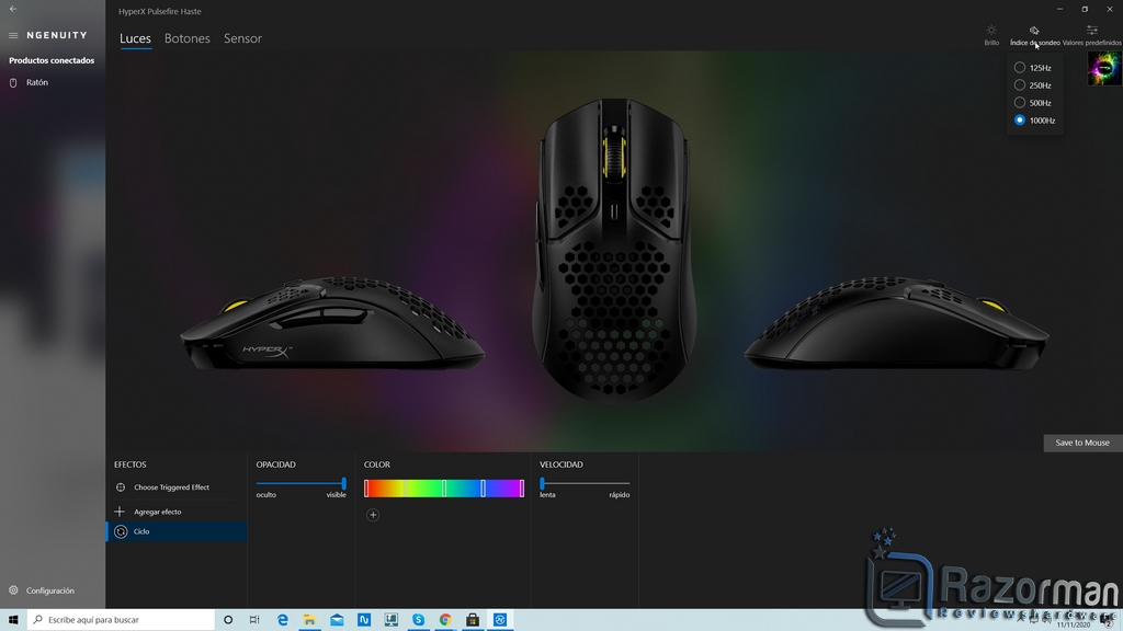 Review HyperX Pulsefire Haste 21 Review HyperX Pulsefire Haste 20