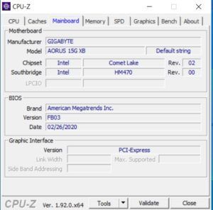 Review AORUS 15G XB 42 Review AORUS 15G XB 40
