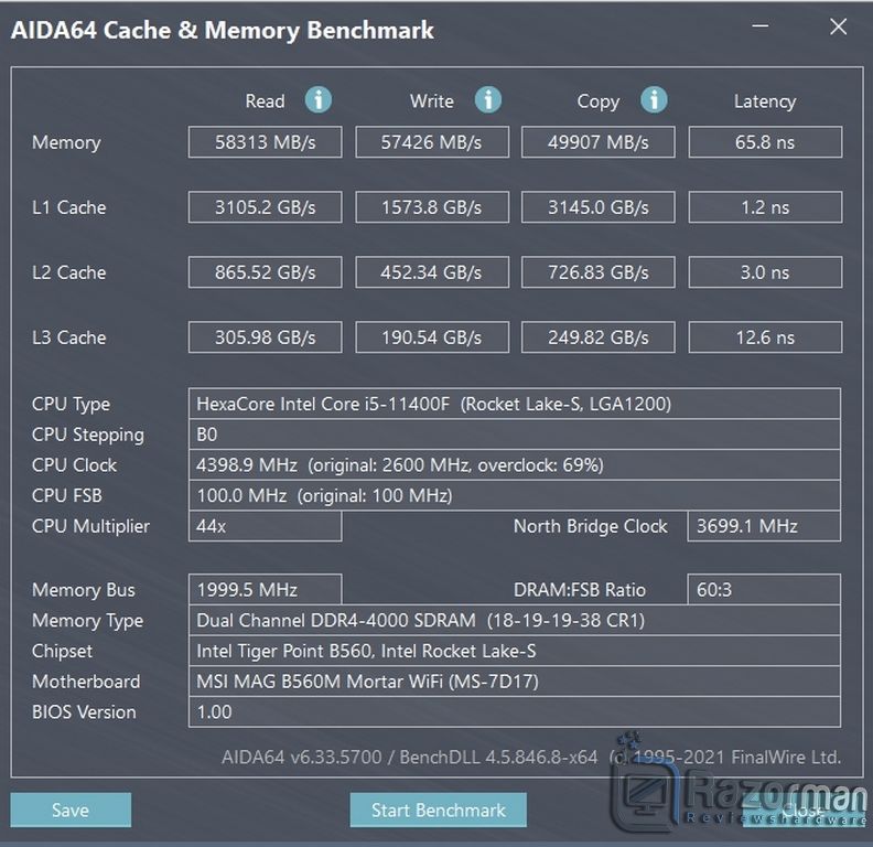 Review Intel Core i5 11400F 51 Review Intel Core i5 11400F 49