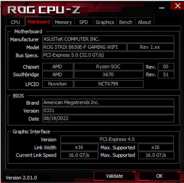 Review ASUS Rog Strix B650E-F Gaming Wifi 39