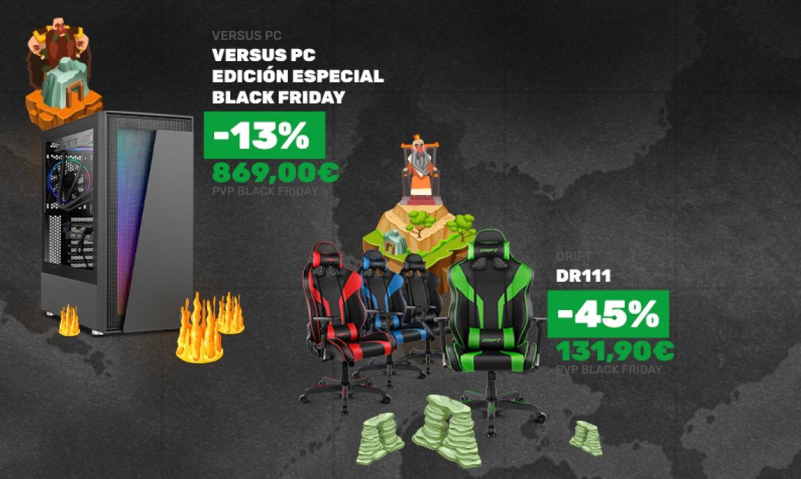 Versus Gamers conquista el Black Friday 3
