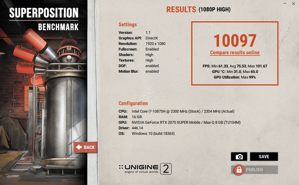 Review AORUS 15G XB 50 Review AORUS 15G XB 48