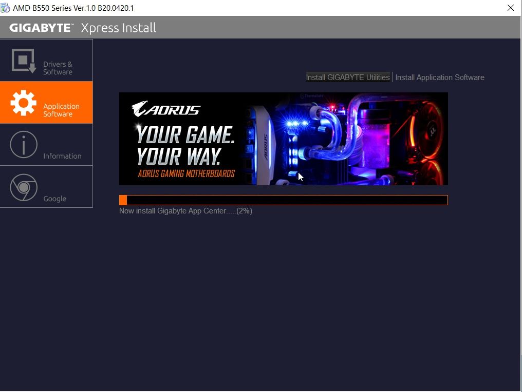 Review Aorus B550 Pro 55