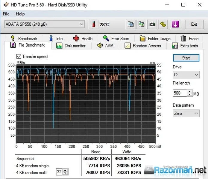 Review Drevo X1 SSD 240 GB 18 screenshot-150