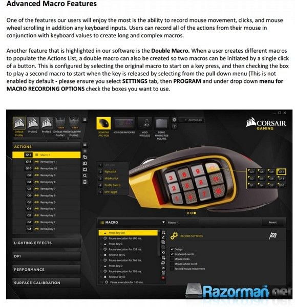 Review Corsair Scimitar PRO 34 Review Corsair Scimitar PRO 33