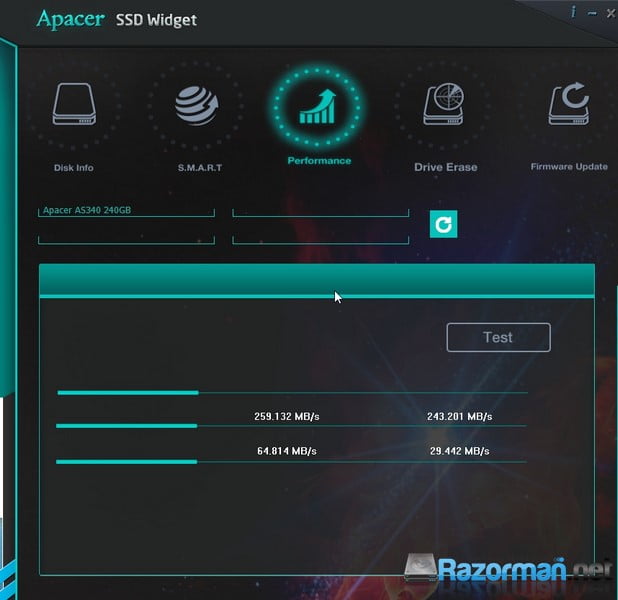 Review Apacer Panther AS340 240 GB 32