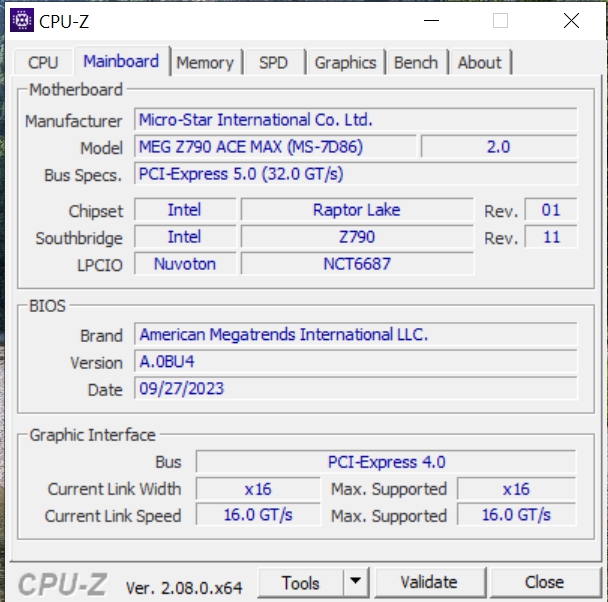 Review MSI MEG Z790 ACE MAX 49