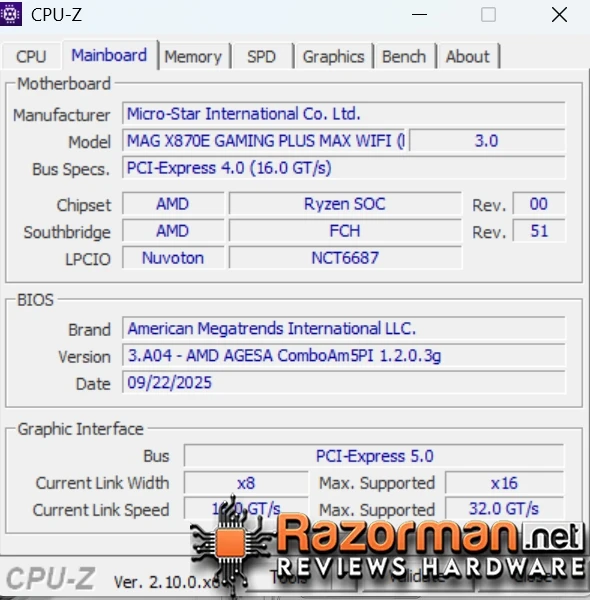 MSI MAG X870E GAMING PLUS MAX WIFI Review en Español MSI MAG X870E GAMING PLUS MAX WIFI Review en Español