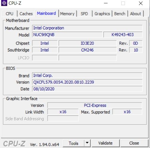 Review Intel NUC 9 Extreme NUC9i9QNX 35