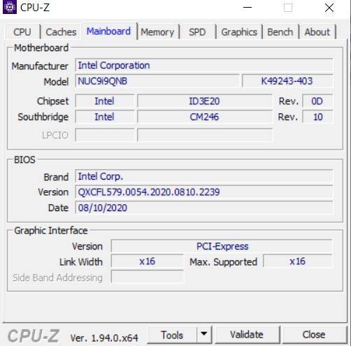 Review Intel NUC 9 Extreme NUC9i9QNX 36