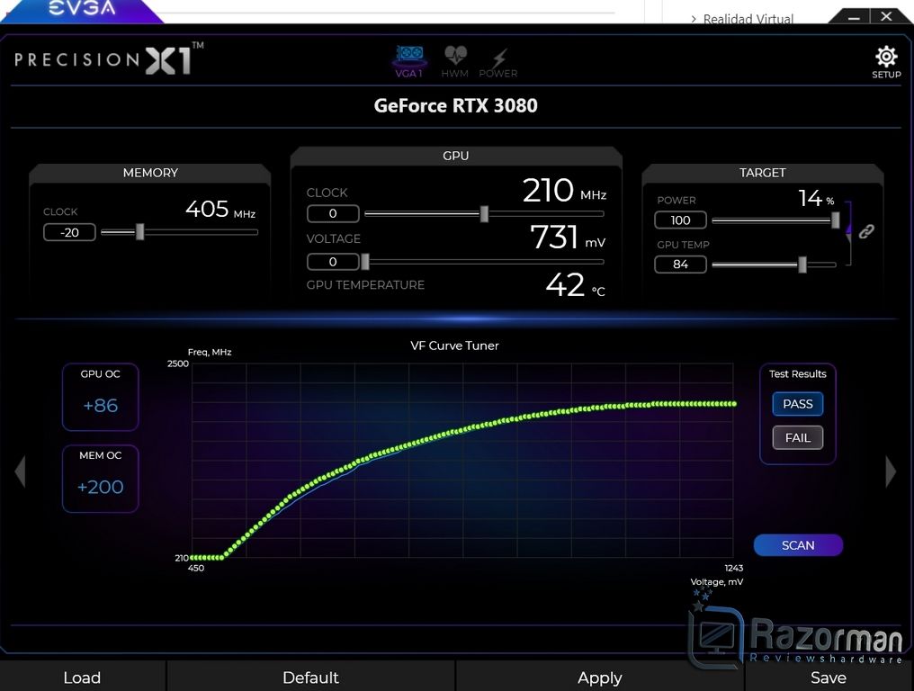 Review Gigabyte Geforce RTX 3080 Eagle OC 10G 58