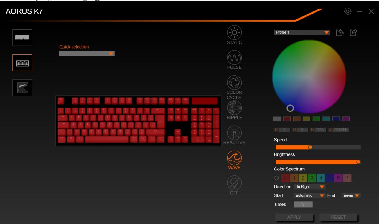 Review Aorus K7 24 Review Aorus K7 23