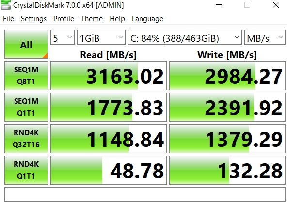 Review AORUS 15G XB 47 Review AORUS 15G XB 45