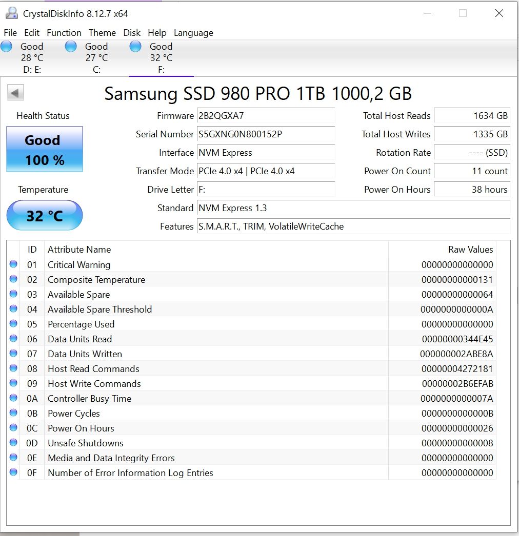 Review Samsung 980 Pro 19