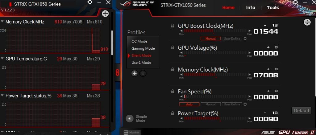 Review ASUS Strix Geforce GTX 1050 30