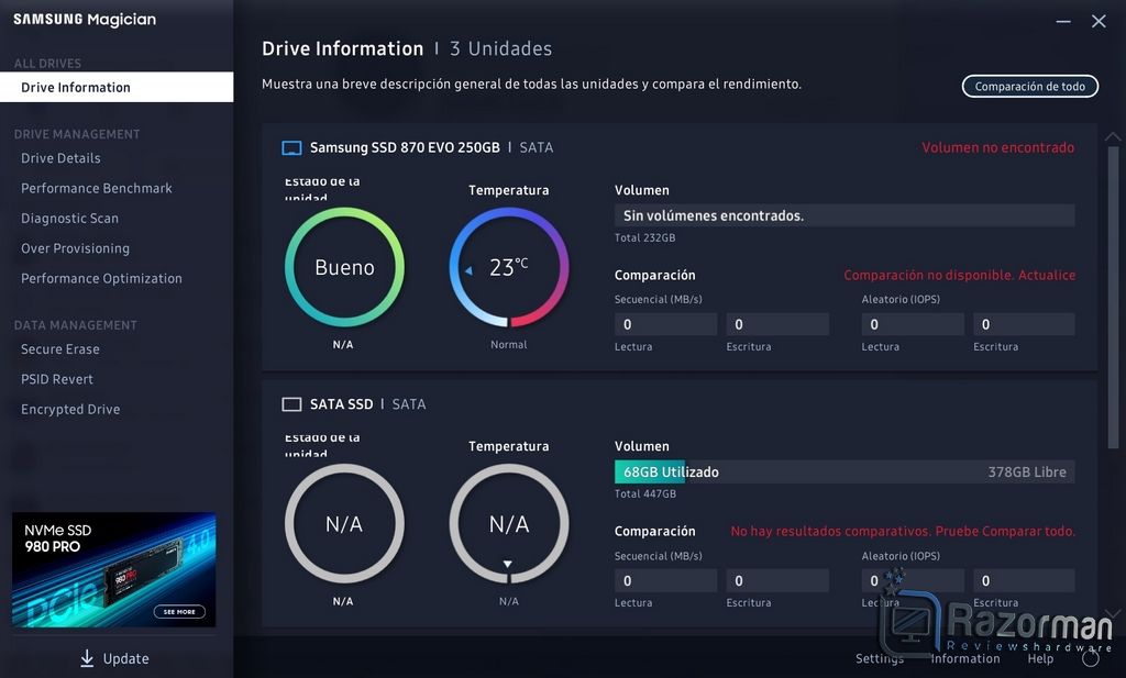Review Samsung 870 EVO 12