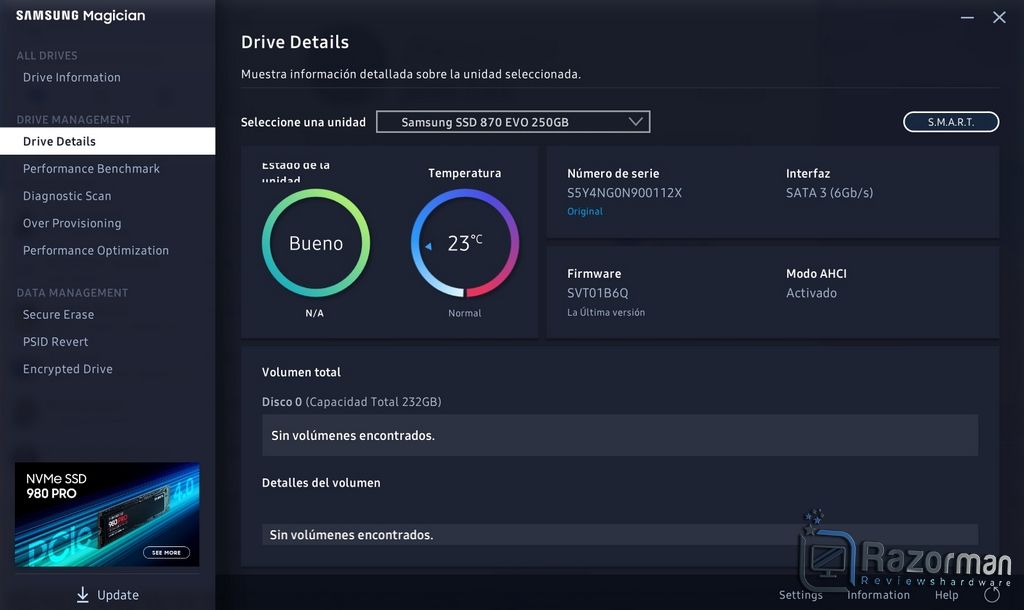Review Samsung 870 EVO 13