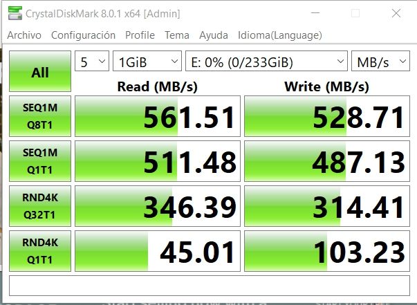 Review Samsung 870 EVO 23
