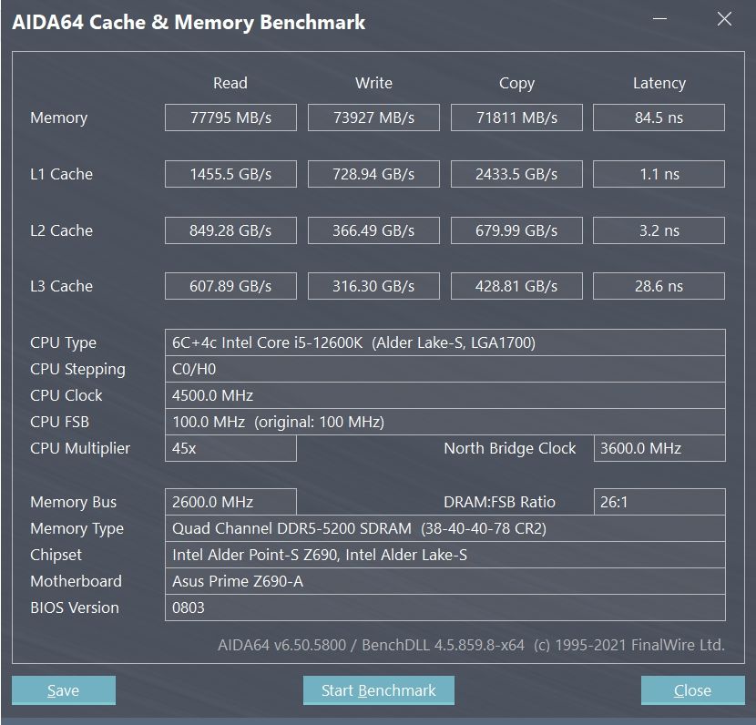 Review Corsair Dominator Platinum RGB DDR5 5200 Mhz 26