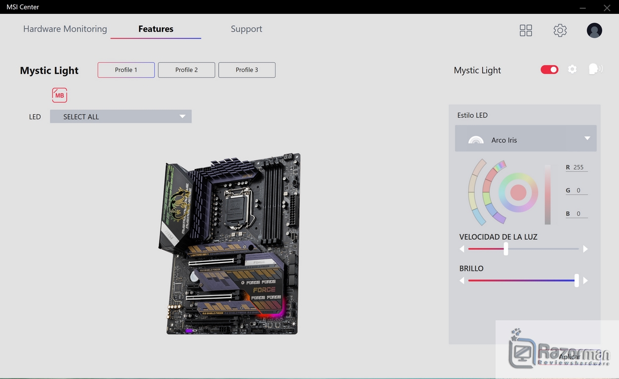 Review MSI MPG Z590 Gaming Force 40