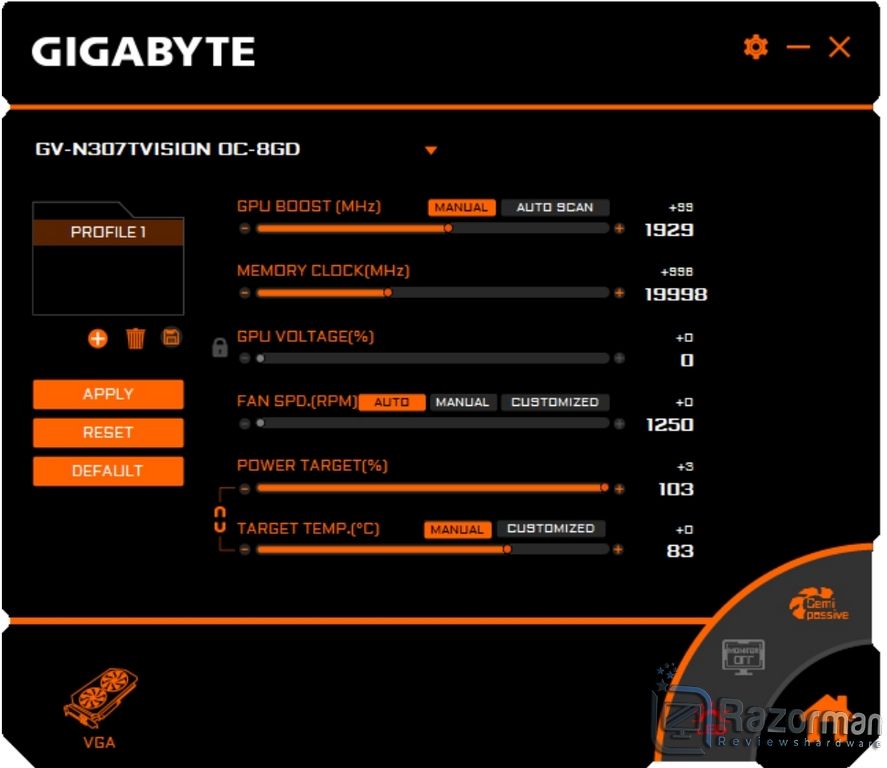 Review Gigabyte RTX 3070 TI VISION OC 8GB 1