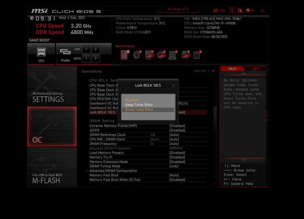 Review MSI MEG Z790 ACE MAX 46