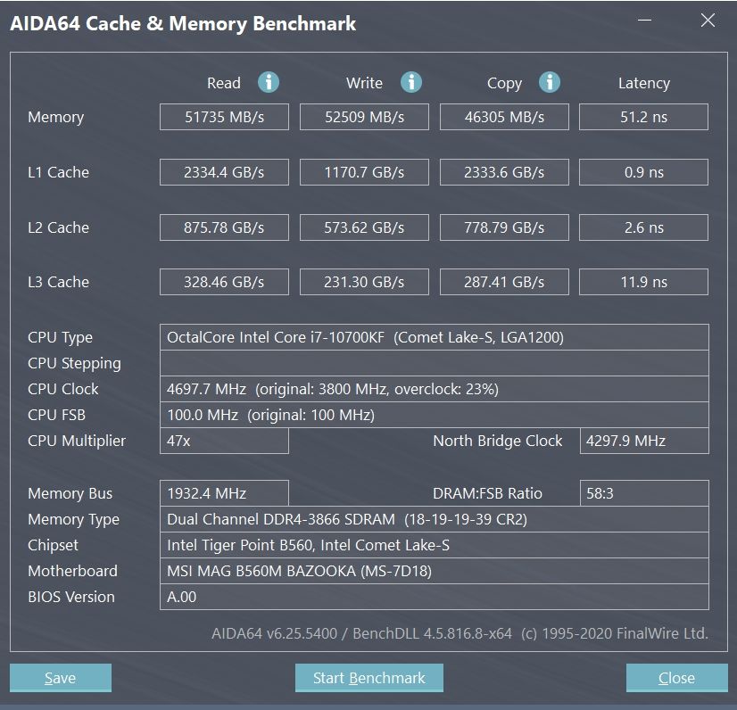 Review MSI MAG B560M Bazooka 71 Review MSI MAG B560M Bazooka 70