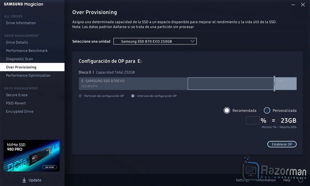 Review Samsung 870 EVO 18