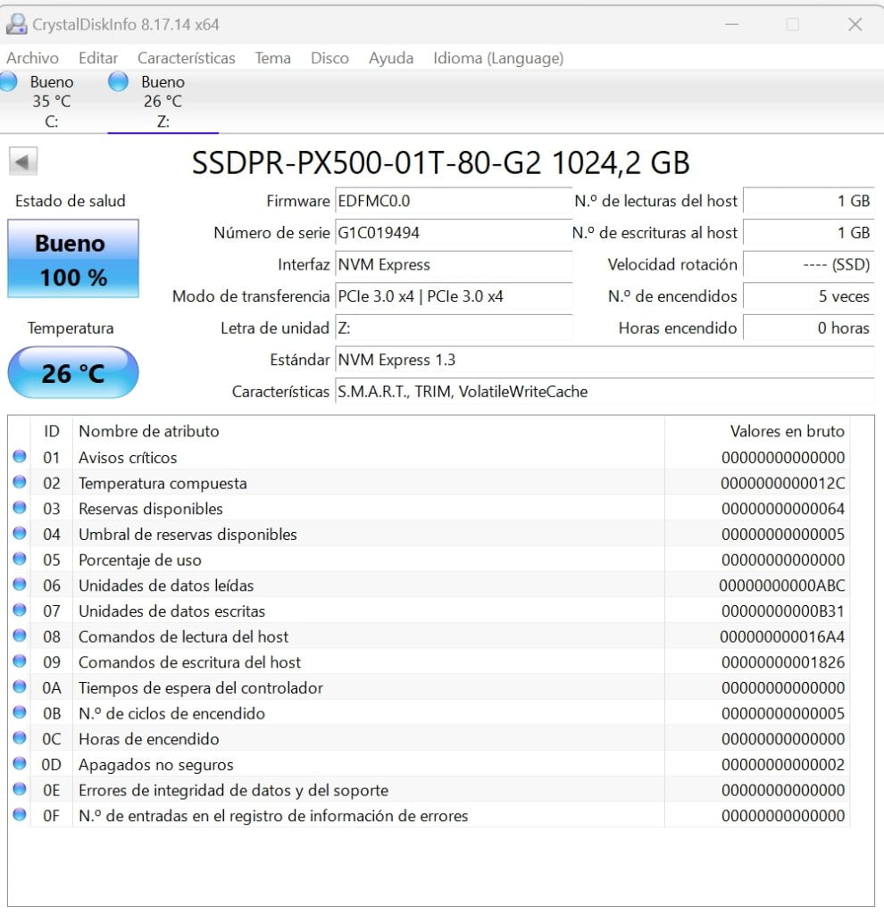 Review Goodram PX500 104