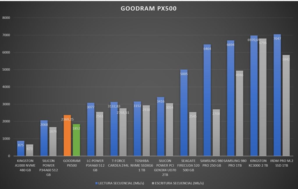 Review Goodram PX500 106