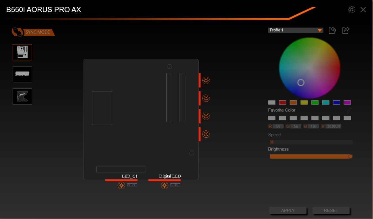 Review Aorus B550i PRO AX 29 Review Aorus B550i PRO AX 28