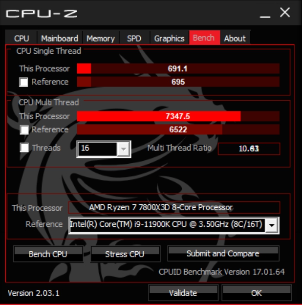 Review AMD RYZEN 7 7800X 3D 211