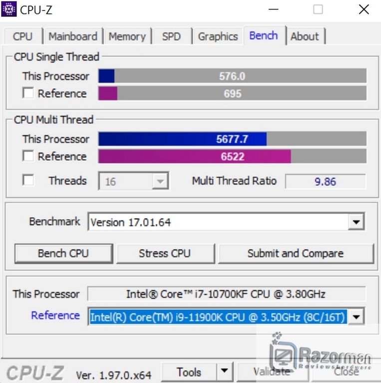 Review MSI MAG B560M Bazooka 48 Review MSI MAG B560M Bazooka 47