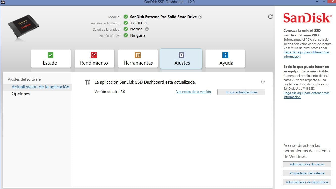 Review SSD Sandisk Extreme PRO 480 GB 13 screenshot.444