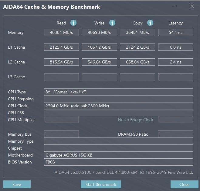 Review AORUS 15G XB 45 Review AORUS 15G XB 43