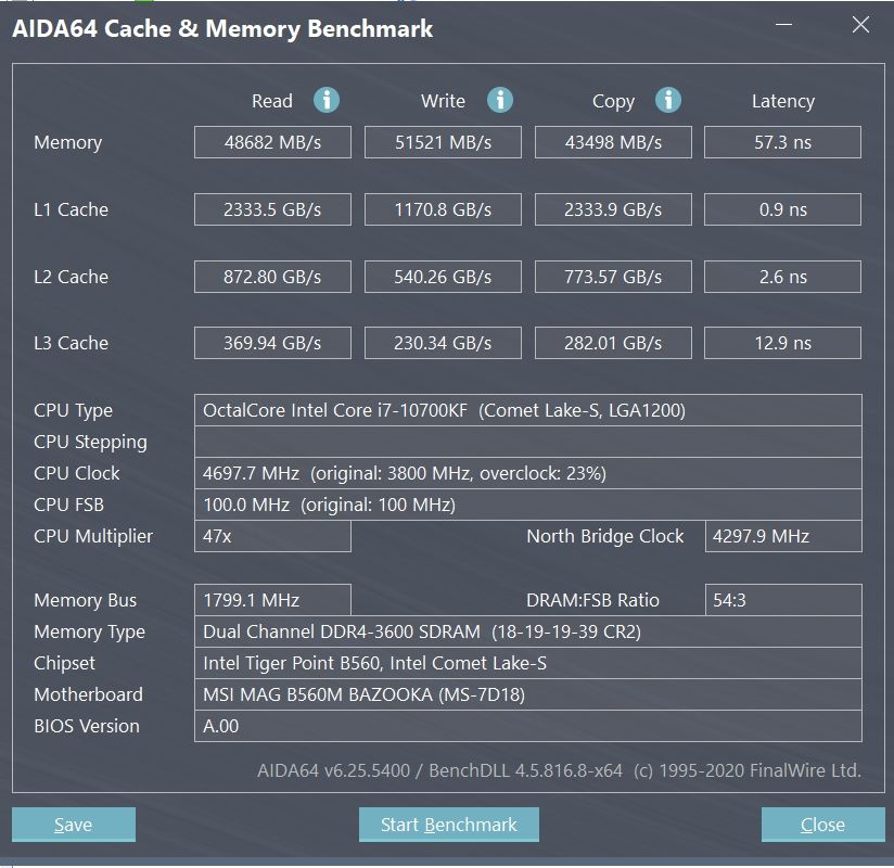 Review MSI MAG B560M Bazooka 51 Review MSI MAG B560M Bazooka 50