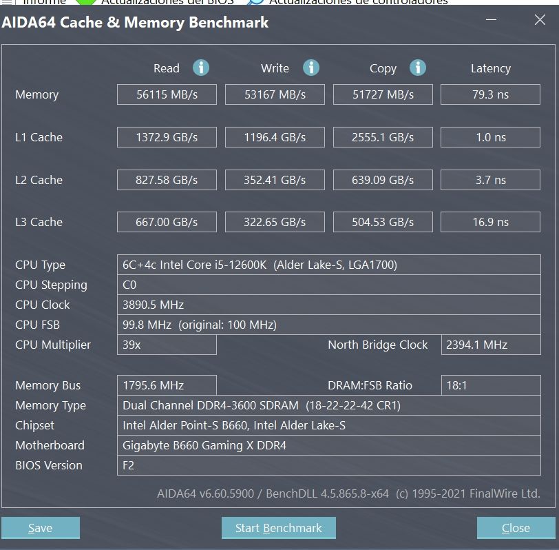 Review Gigabyte B660 Gaming X DDR4 44 Review Gigabyte B660 Gaming X DDR4 43
