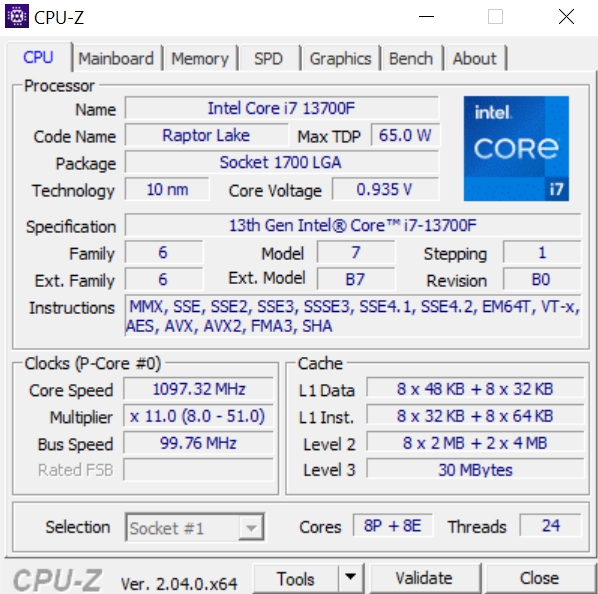 Review BIOSTAR B760MZ-E PRO 24
