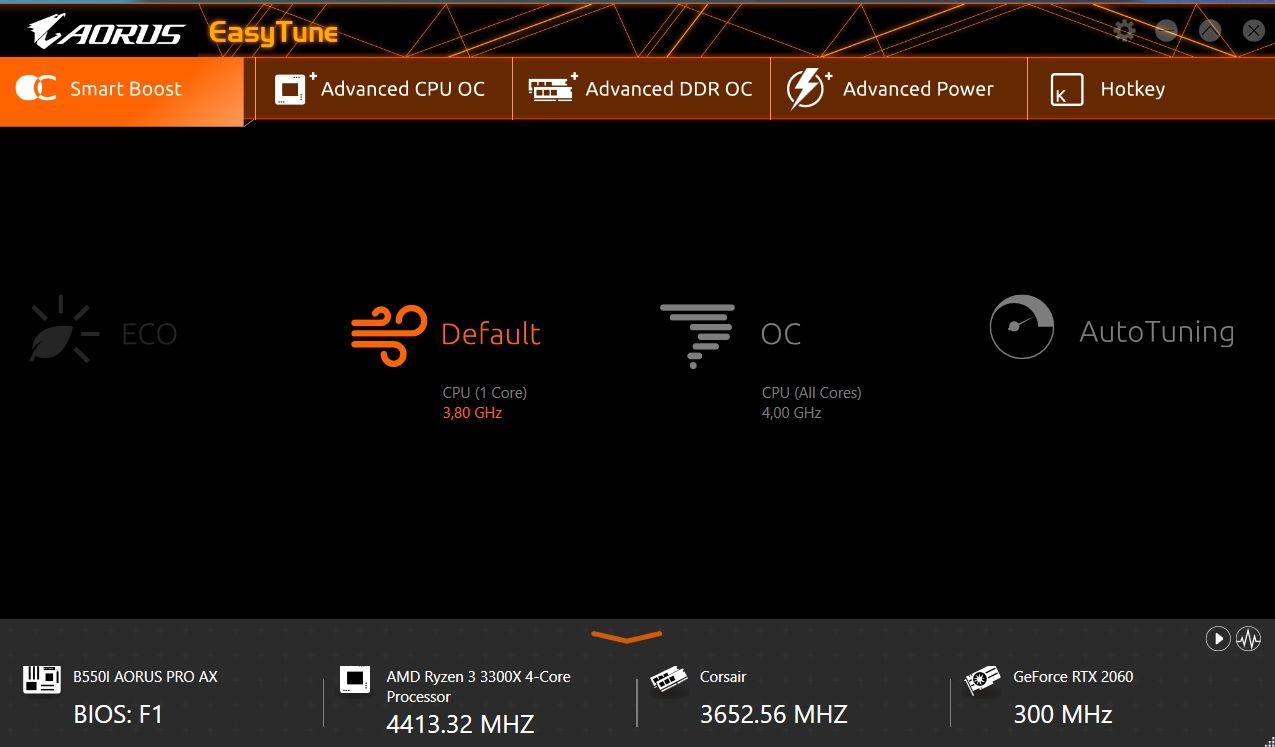 Review Aorus B550i PRO AX 25 Review Aorus B550i PRO AX 24
